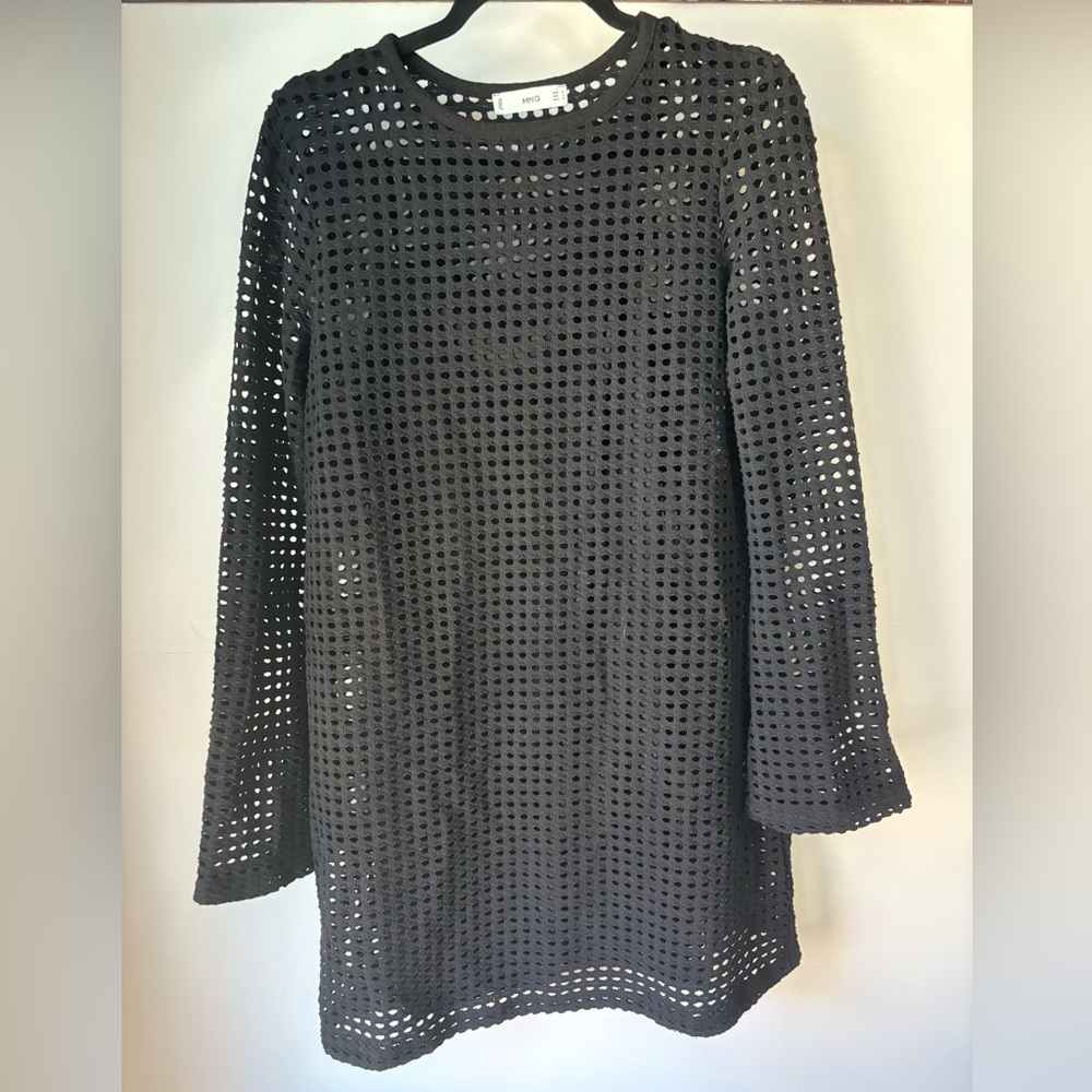Mango Black Mini Dress